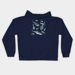 Whale Sharks Kids Hoodie